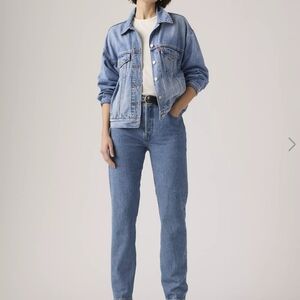 Levi's Light Blue Straight Leg Jeans